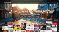 Desktop Screenshot of comunica-t.net